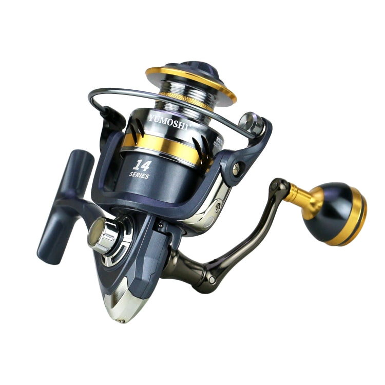 YUMOSHI KS5000 Spinning Fishing Reel Metal Rocker Metal Cup Reel