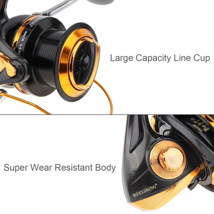 TF9000 Long-distance Casting Reel Large Gapless Sea Rod Fishing Reel Spinning Reel