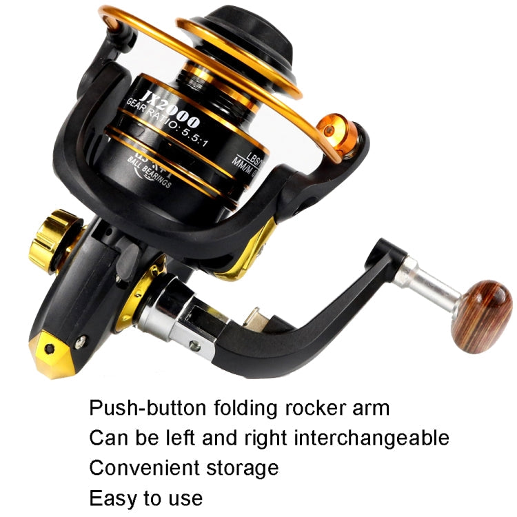YUMOSHI JX5000 Metal Spinning Fishing Reel