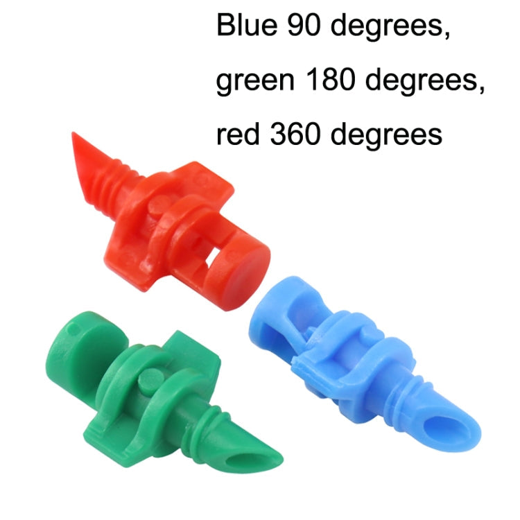 50pcs YK8510 Refraction Atomization Simple Micro-Sprinkler PE Pipe Irrigation Nozzle(Color Random Delivery)