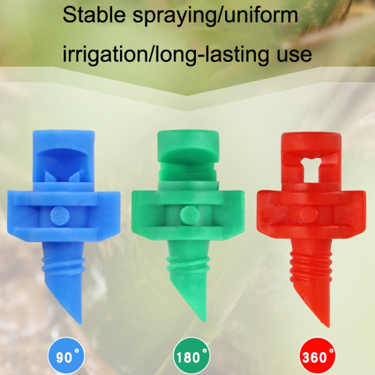 50pcs YK8510 Refraction Atomization Simple Micro-Sprinkler PE Pipe Irrigation Nozzle(Color Random Delivery)