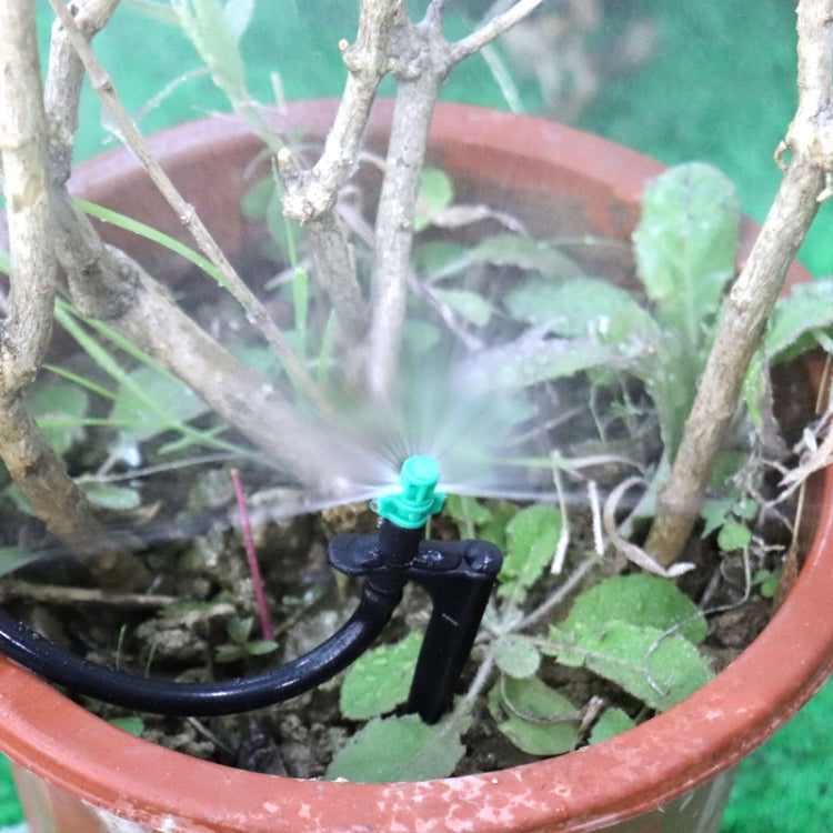 50pcs YK8510 Refraction Atomization Simple Micro-Sprinkler PE Pipe Irrigation Nozzle(Color Random Delivery)