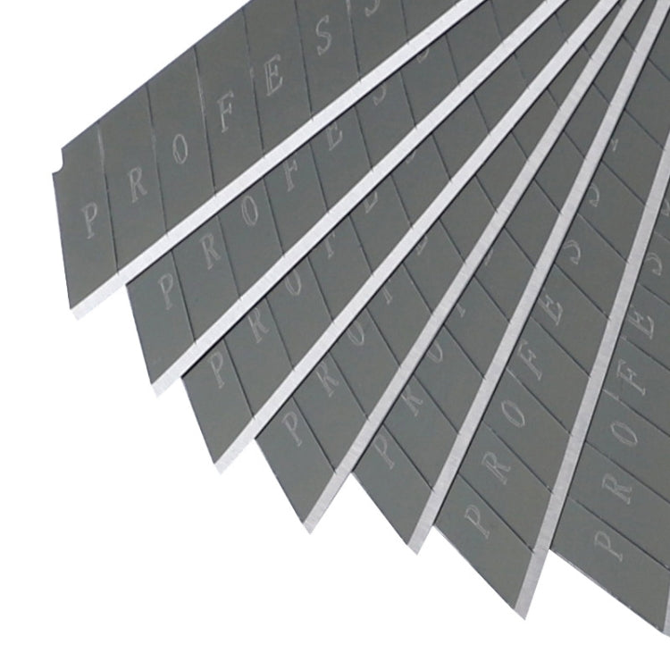 KAKC-18 Black Blade Cutter Blade 18mm Wall Cutter Blade, Specification: 100pcs /Box