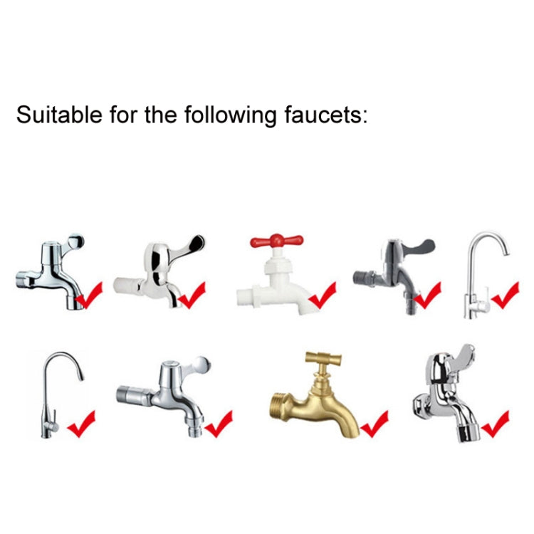 Soft Plastic Anti-Falling Water Pipe Universal Joint, Random Color Delivery(4 Points)
