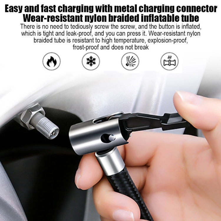 SUITU  ST-5002 DC 12V Car Air Compressor Tire Inflator 150 PSI Auto Air Pump Digital Display Model+Toolbox