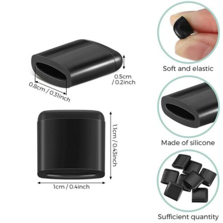 8pcs Air Fryer Rubber Bumpers Air Fryer Tray Rubber Replace Parts Accessories