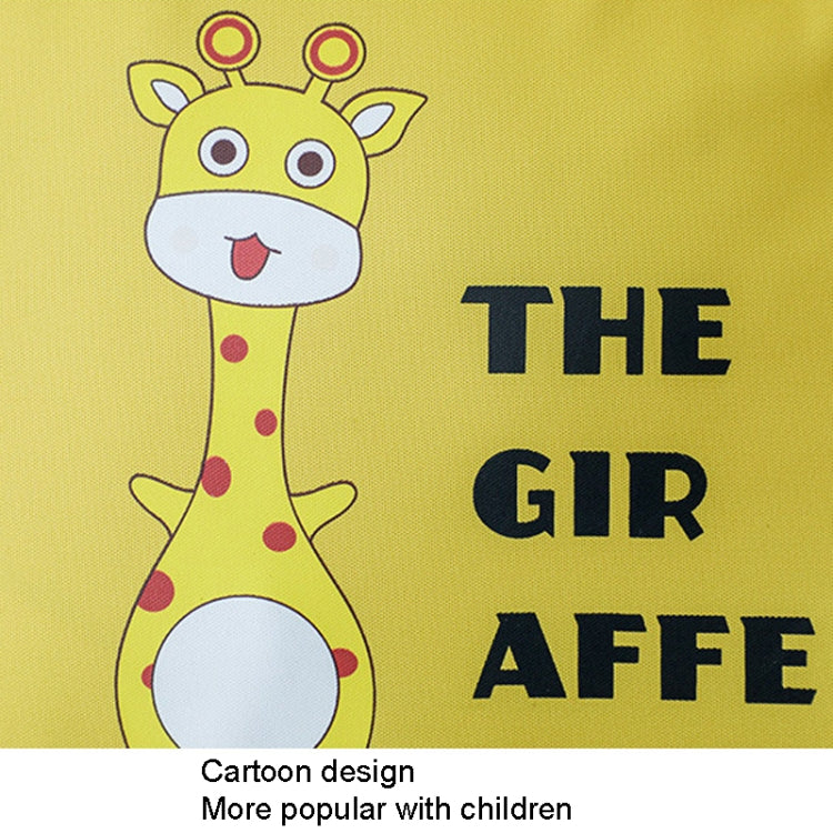 Small 36.5x46.5x18cm Children Quilt Storage Bag Student Clothes Quilt Portable Luggage Woven Bag(Green Dinosaur)
