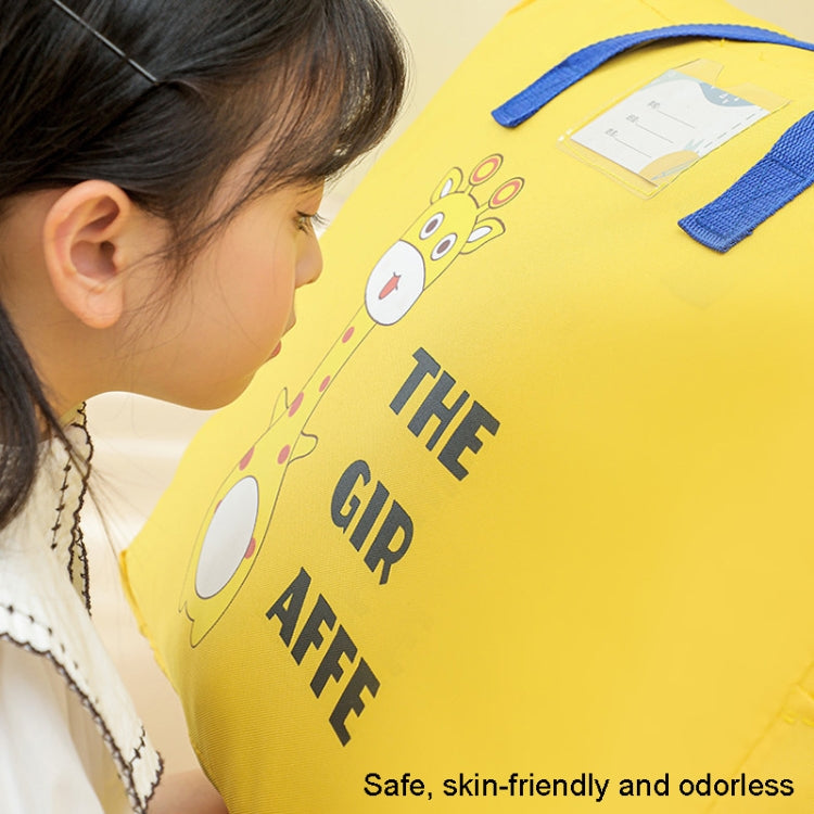 Small 36.5x46.5x18cm Children Quilt Storage Bag Student Clothes Quilt Portable Luggage Woven Bag(Blue Frog)