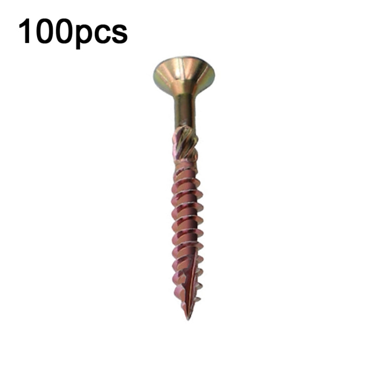 RUITOOL T25 100pcs Woodworking Screws Torx Self Tapping Screws 4.5 x 45mm