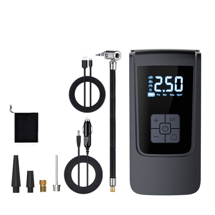 SUITU   ST-9624C Wireless+DC+USB 150psi  Air Pump Intelligent Digital Display Car Bicycle Ball Electric Pump Cylinder