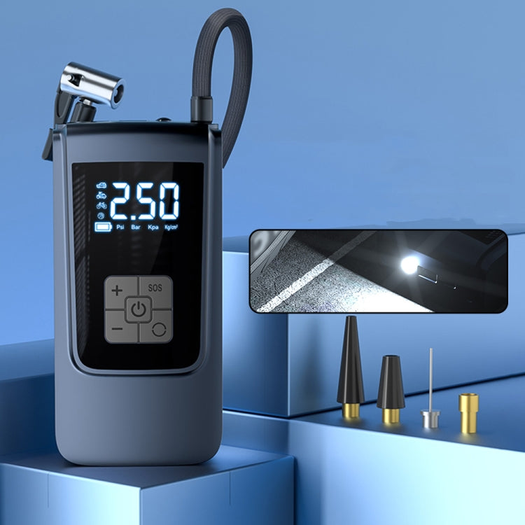 SUITU   ST-9624B Wireless+USB 150psi  Air Pump Intelligent Digital Display Car Bicycle Ball Electric Pump Cylinder