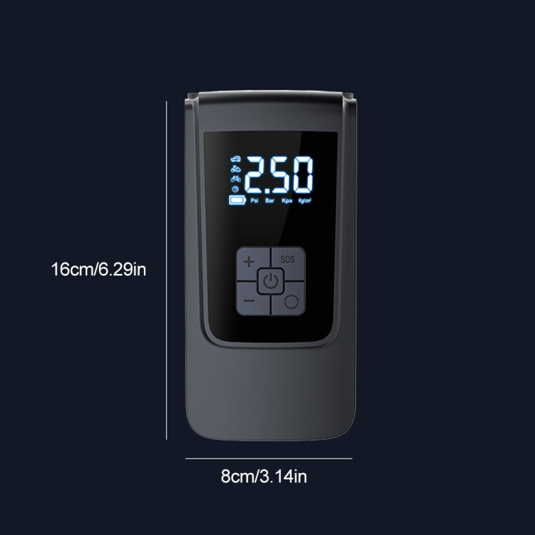 SUITU   ST-9624C Wireless+DC+USB 150psi  Air Pump Intelligent Digital Display Car Bicycle Ball Electric Pump Cylinder
