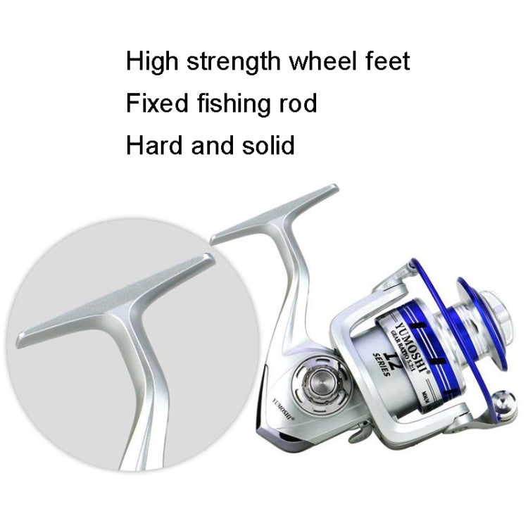 YUMOSHI AL5000 Metal Head Fish Line Wheel