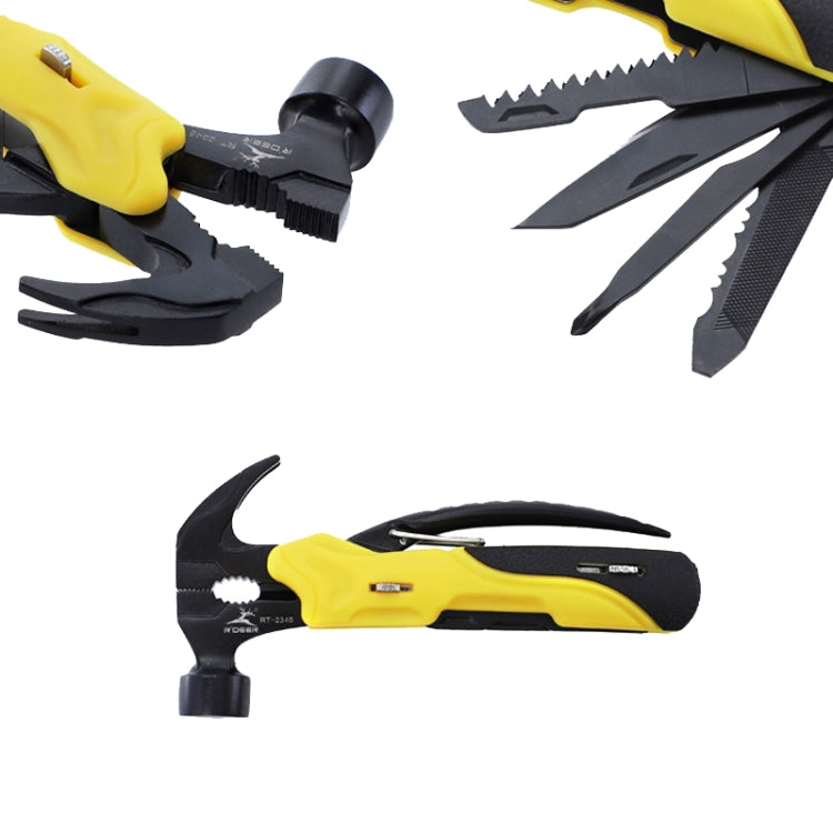 RDEER RT-2345 Multifunctional Pliers Folding Knife Outdoor Home Emergency Tool