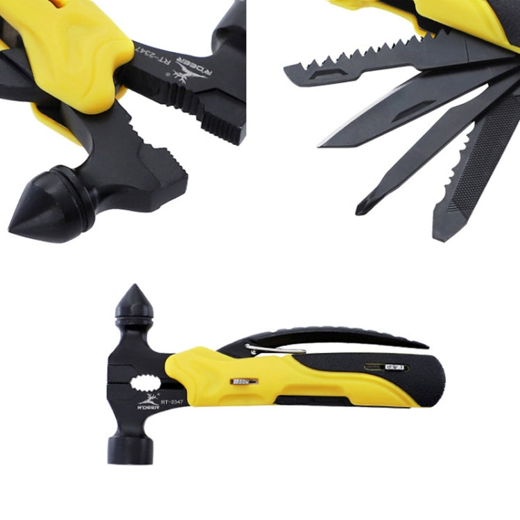 RDEER RT-2347 Multifunctional Pliers Folding Knife Outdoor Home Emergency Tool