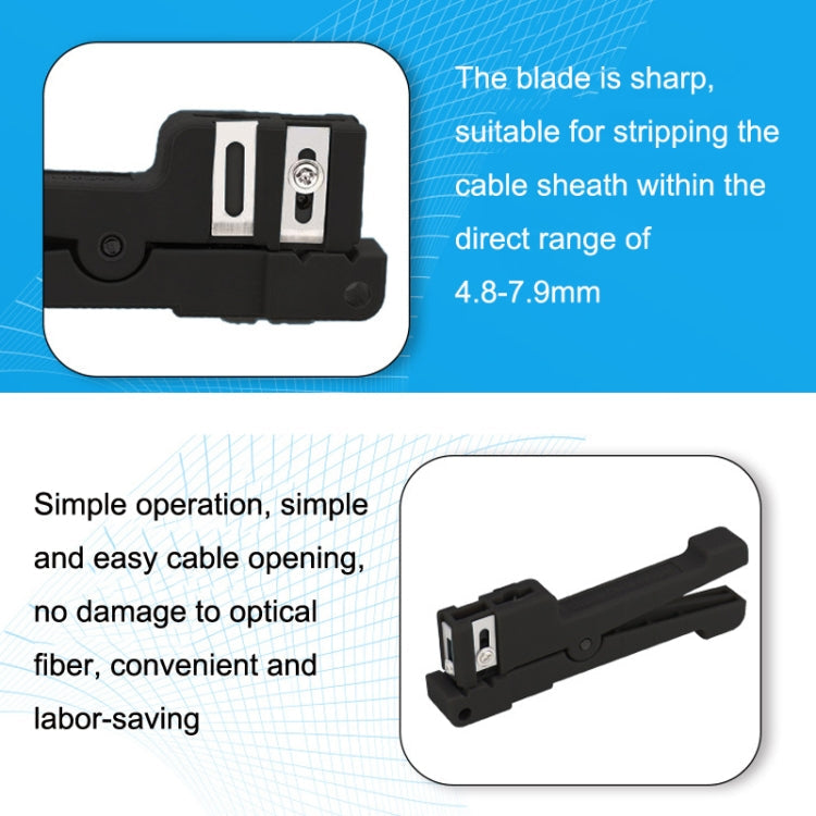 TK-C3 Optical Fiber Stripping Tool Ribbon Tube Horizontal Cable Stripper