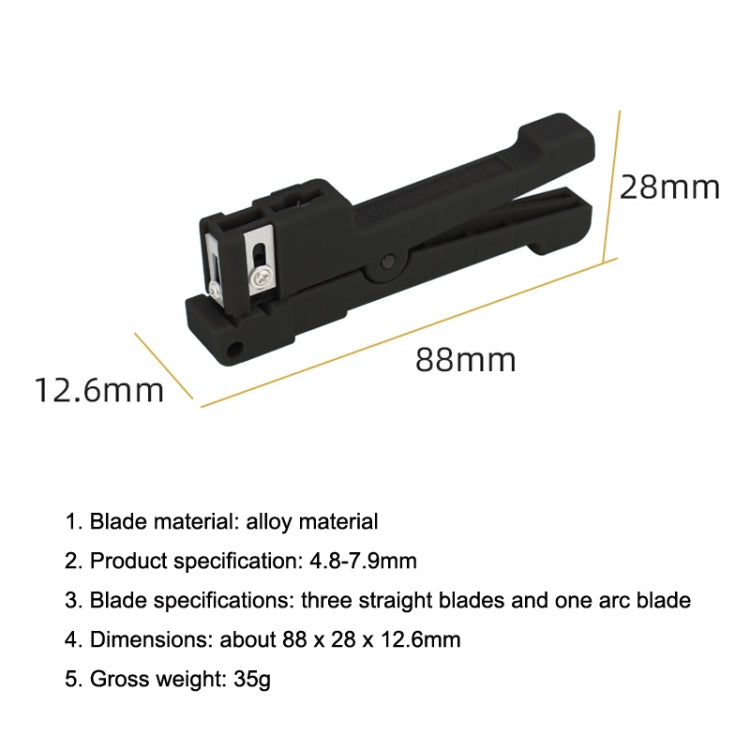 TK-C3 Optical Fiber Stripping Tool Ribbon Tube Horizontal Cable Stripper