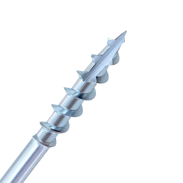 RUITOOL ST4 100pcs Woodworking Slant Hole Screws Half Tooth Self Tapping Phillips Bolt 50mm