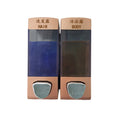 Double Head Wall Mounted Manual Press Soap Dispenser Shampoo Bottle Hand Wash Body Wash Dispenser, Color: Golden