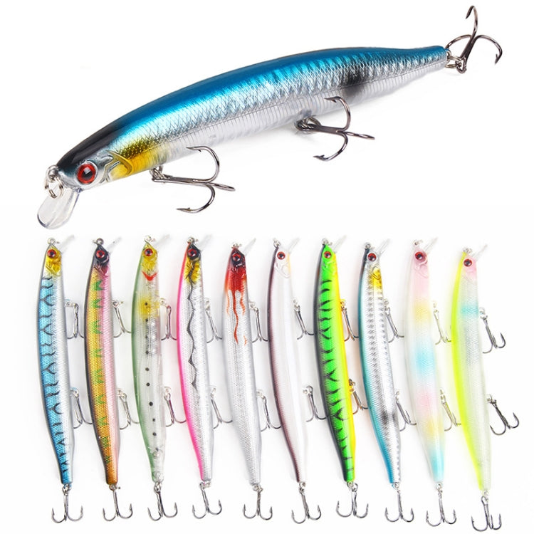 XY-256 19.1g/13.5cm Long Casting Sinking Minnow Fake Bait(8)