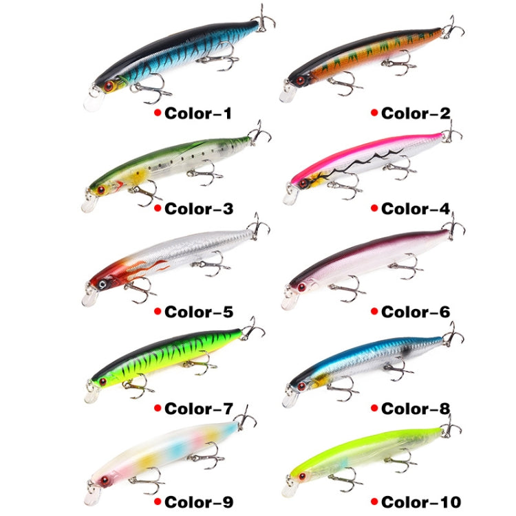 XY-256 19.1g/13.5cm Long Casting Sinking Minnow Fake Bait(9)