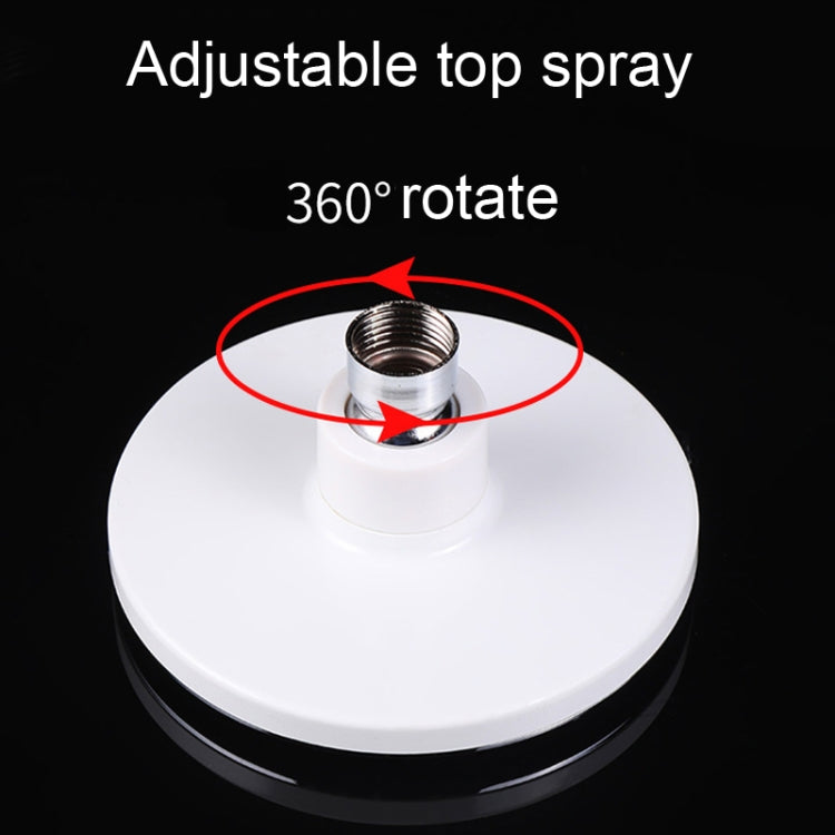 Hotel Showerhead Overhead Spray Plastic Bathroom Rooftop Nozzle(4 Hole)