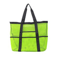 Large Capacity Mesh Swimming Tote Beach Bag(Fluorescent Green)