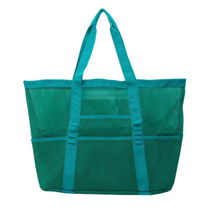 Large Capacity Mesh Swimming Tote Beach Bag(Green)