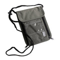 Anti-RFID Document Bag Card Radiation-proof Hanging Neck Chest Bag(Upgrade Gray)