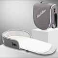 706 Backpack Portable Movable Crib Multifunctional Foldable Baby Bed, Color: Gray