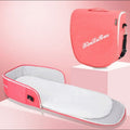 706 Backpack Portable Movable Crib Multifunctional Foldable Baby Bed, Color: Pink