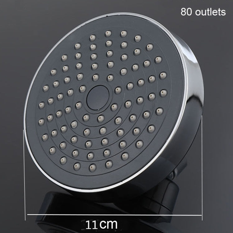 AL-63 5 inch Hotel Showerhead Overhead Spray Plastic Bathroom Rooftop Nozzle(Style A)