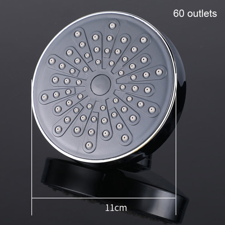 AL-63 4 inch Hotel Showerhead Overhead Spray Plastic Bathroom Rooftop Nozzle(Style D)
