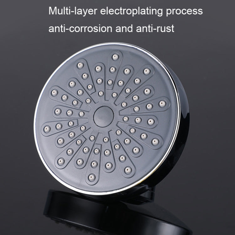 AL-63 5 inch Hotel Showerhead Overhead Spray Plastic Bathroom Rooftop Nozzle(Style A)