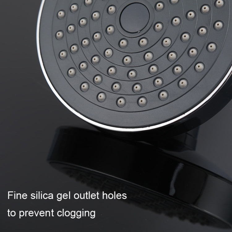 AL-63 5 inch Hotel Showerhead Overhead Spray Plastic Bathroom Rooftop Nozzle(Style A)