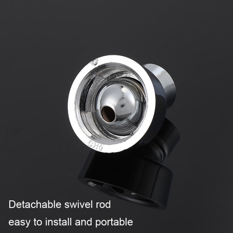 AL-63 5 inch Hotel Showerhead Overhead Spray Plastic Bathroom Rooftop Nozzle(Style A)