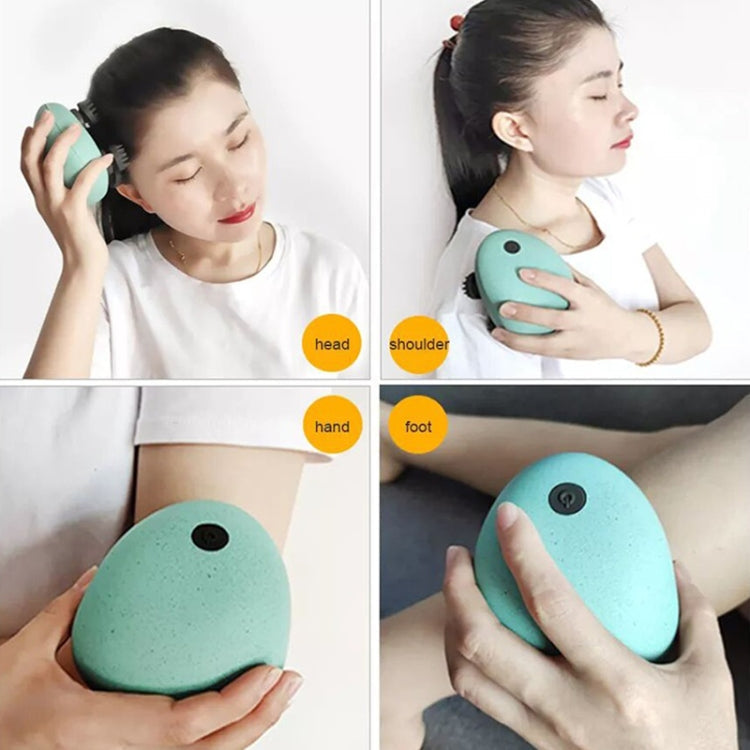 Mini Electric Head Massage(White)