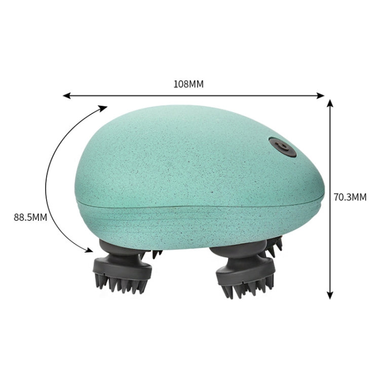 Mini Electric Head Massage(White)