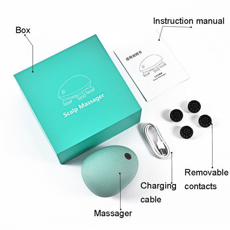 Mini Electric Head Massage(Blue)