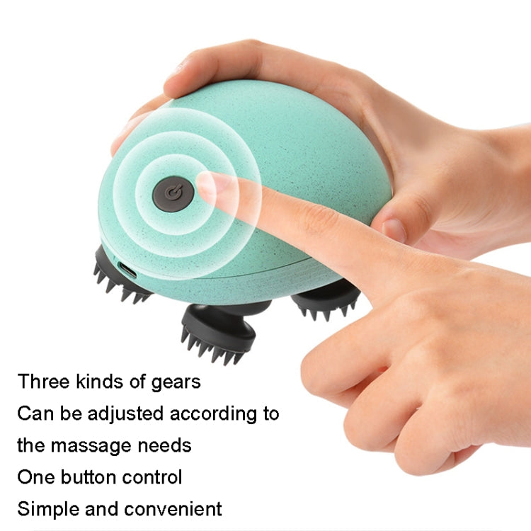 Mini Electric Head Massage(White)