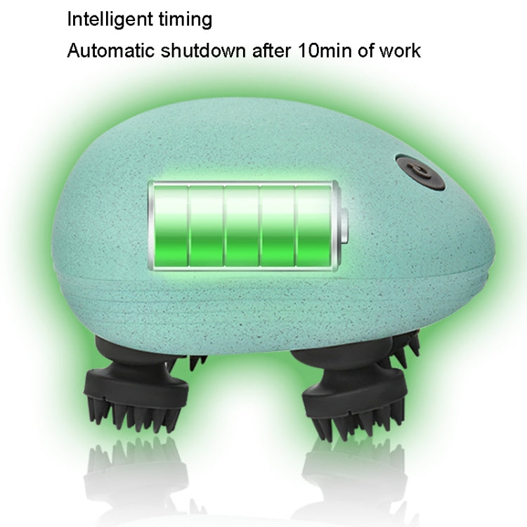 Mini Electric Head Massage(White)