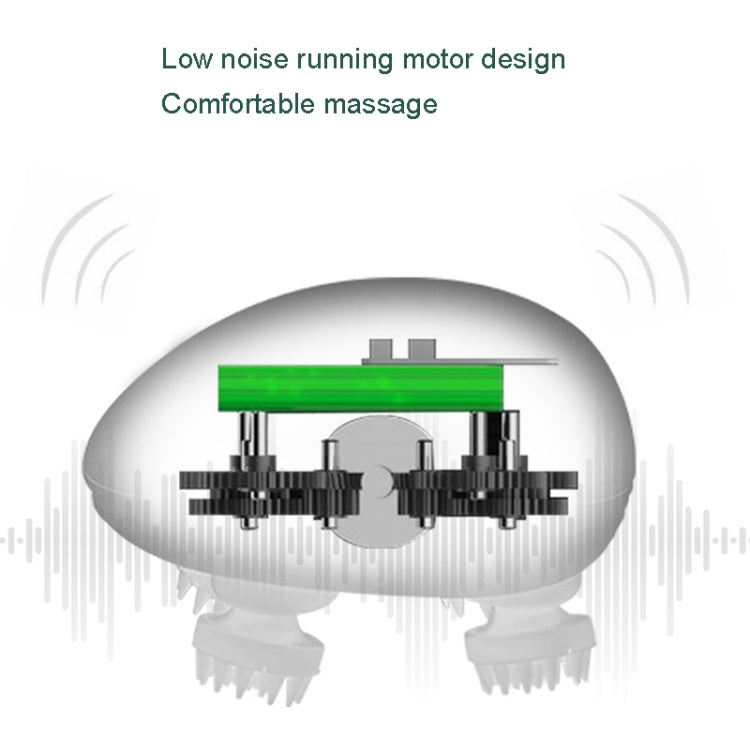 Mini Electric Head Massage(Silver)