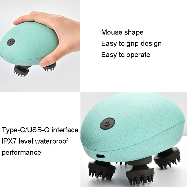 Mini Electric Head Massage(White)