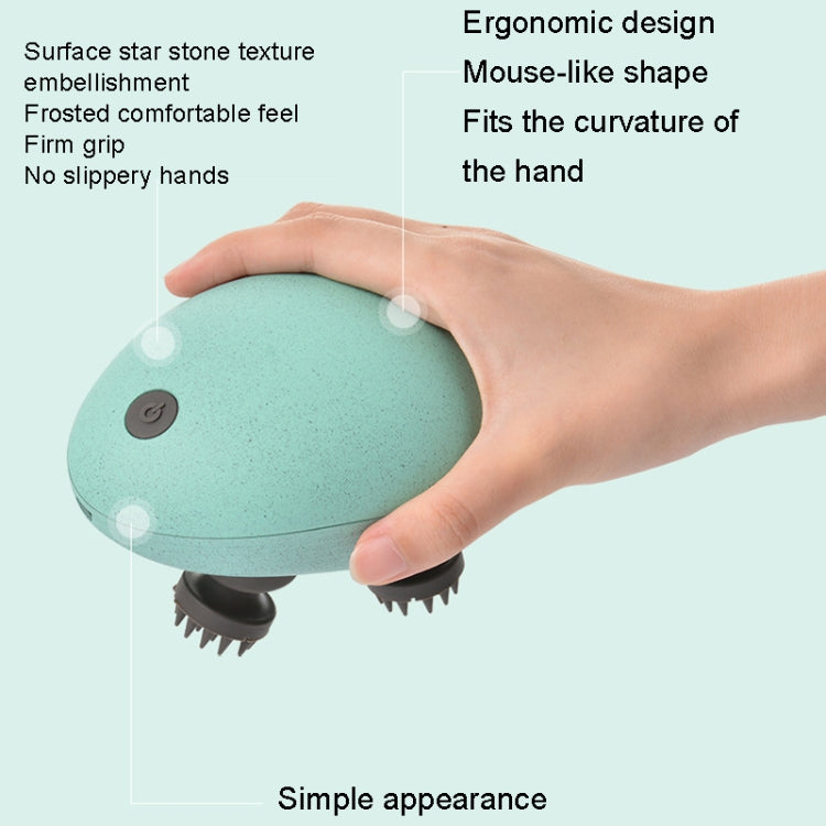Mini Electric Head Massage(Blue)