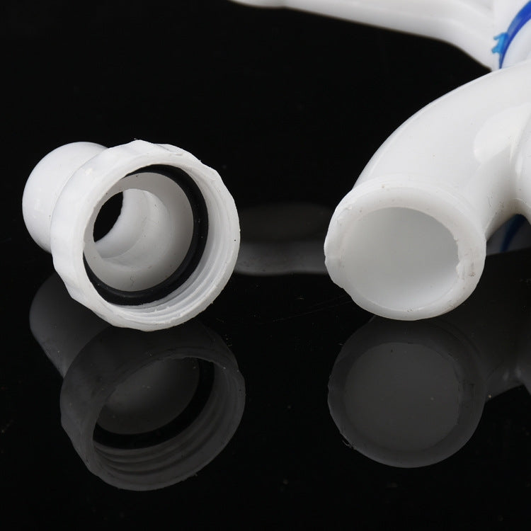 Plastic Single Cooler Faucet Wall Mounted Washing Machine Faucet(3/ 4 inch)