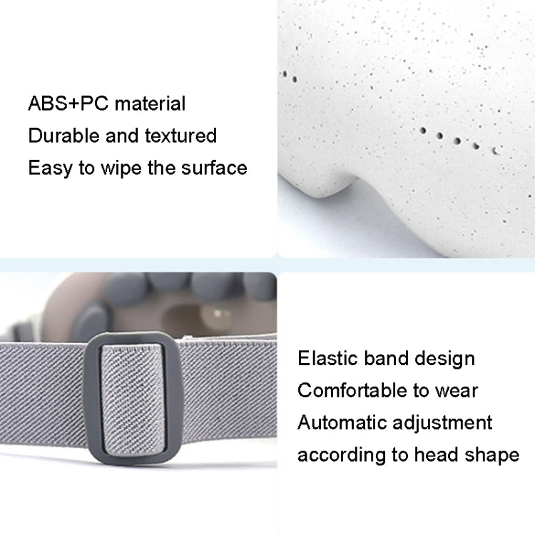 uEye2 Bluetooth Music Eye Massager Hot Vibration Eye Care Instrument(Rhythm)