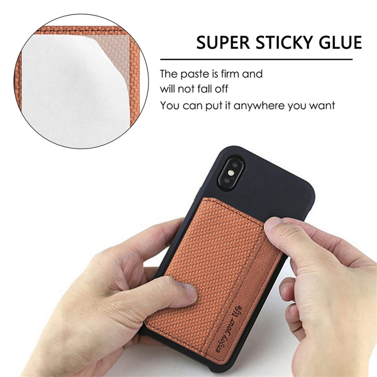 Multifunctional Mobile Phone Back Sticker Card Bag with Bracket Function(Green)
