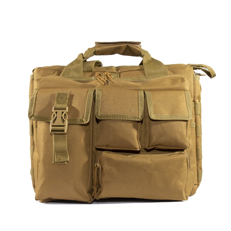 A025 Outdoor Messenger Shoulder Computer Bag Sports Cycling Waterproof Bag(Mud)