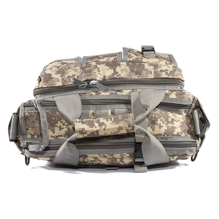 A025 Outdoor Messenger Shoulder Computer Bag Sports Cycling Waterproof Bag(Jungle Camouflage)