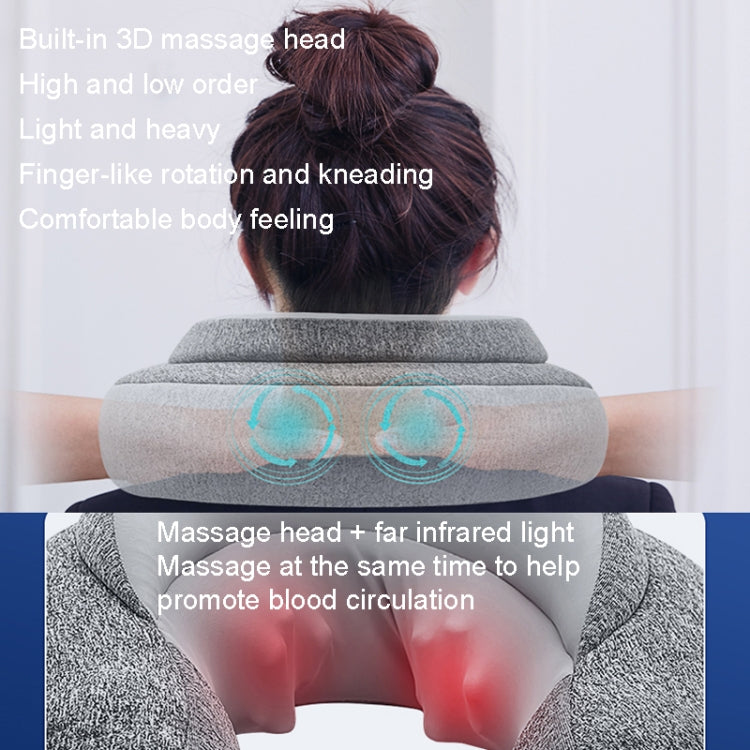 uNeck Air 3 Generations Portable Cervical Massager Inflatable Hot Compress Airbag U Pillow